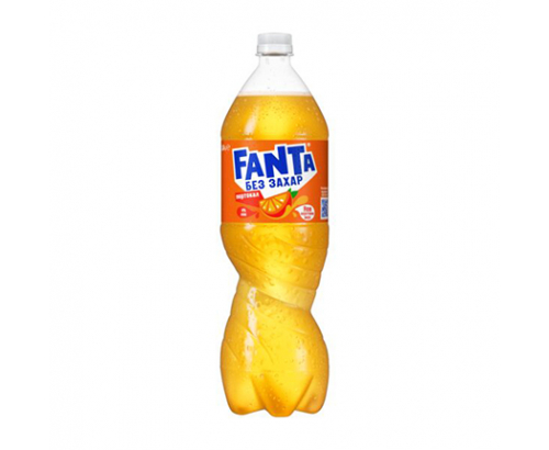 Газирана напитка Фанта 1,25л Без захар портокал