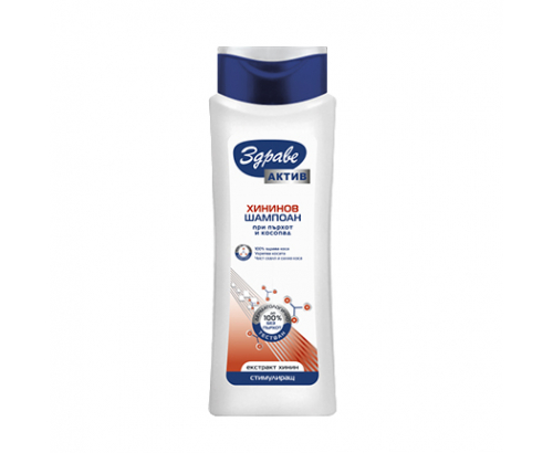 Шампоан Здраве Актив 390мл Хинин Шампоан Здраве Актив 390мл Хинин