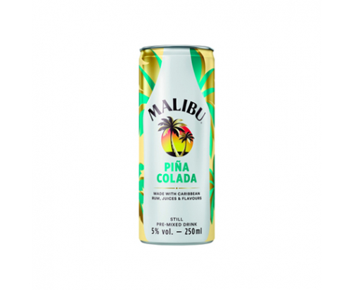 Малибу 250мл кен Пина Колада Малибу 250мл кен Пина Колада