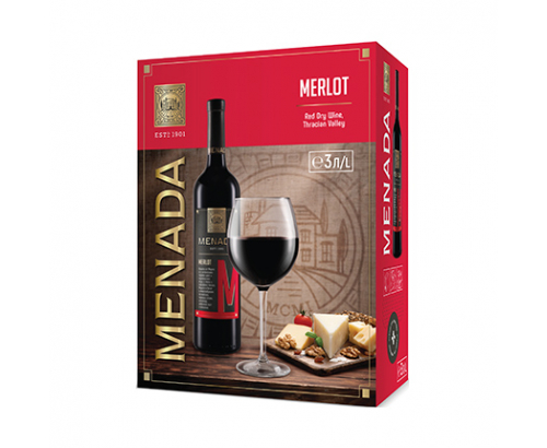 Вино Менада 3л Мерло