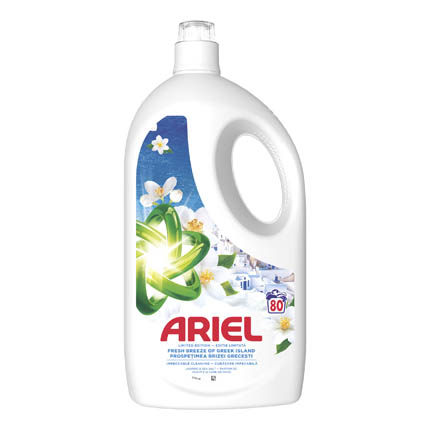 Гел за пране Ариел 80 пранета Гръцки остров Гел за пране Ариел 80 пранета Гръцки остров