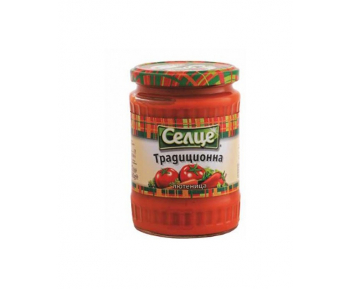 Традиционна лютеница Селце 580г Традиционна лютеница Селце 580г