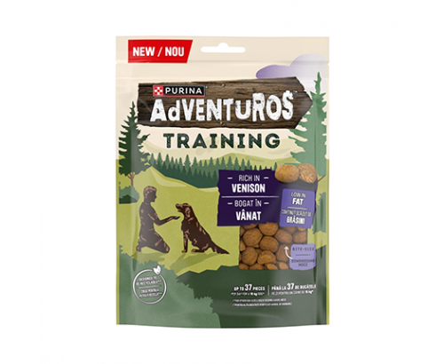 Кучешки хапки Адвенчърс 115г Трейнинг еленско месо Кучешки хапки Адвенчърс 115г Трейнинг еленско месо
