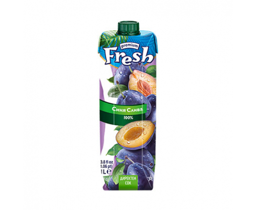 Фреш Премиум 1л Синя слива 100% Фреш Премиум 1л Синя слива 100%