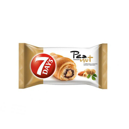 Кроасан 7 Дейс Макс 80г Какаов и фъстъчен крем