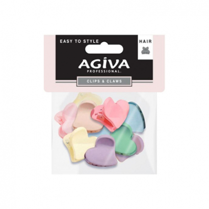 Мини щипка Агива Про 1см 12бр