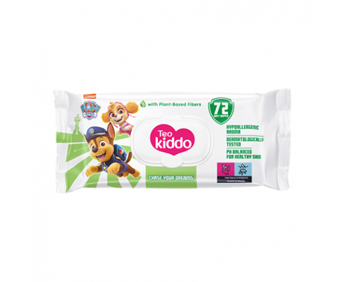 Влажни кърпи Тео Кидо 72бр Алое Влажни кърпи Тео Кидо 72бр Алое