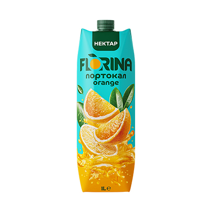 Флорина 1л Портокал 50%