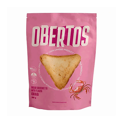 Брускети Обертос 100г Рак