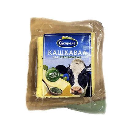 Кашкавал Сакарела 200г Със самардала вакуум