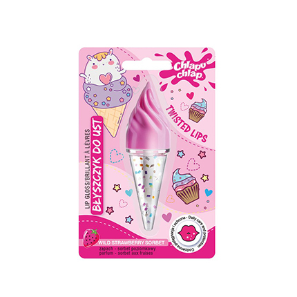 Гланц за устни с аромат на дива ягода