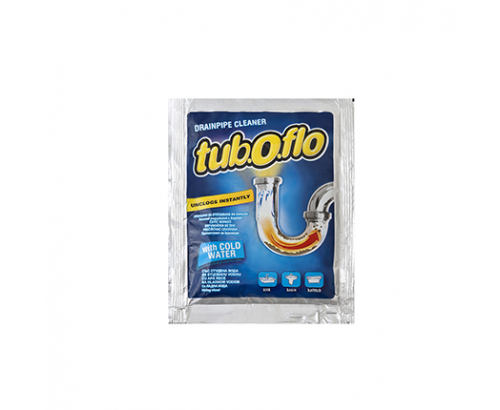 Препарат за отпушване на канали Тубофло 60г Студена вода Препарат за отпушване на канали Тубофло 60г Студена вода