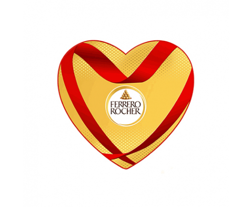 Шоколадови бонбони Фереро Роше 100г Сърце Шоколадови бонбони Фереро Роше 100г Сърце