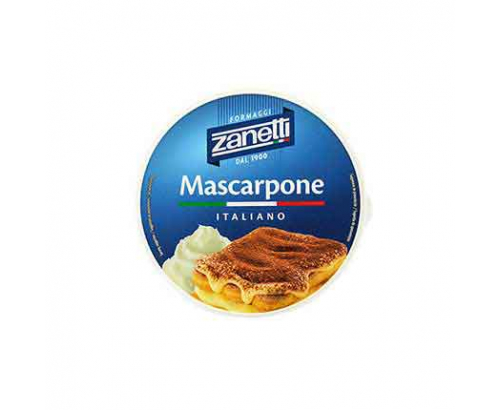 Крема сирене Маскарпоне Занети 500г Крема сирене Маскарпоне Занети 500г