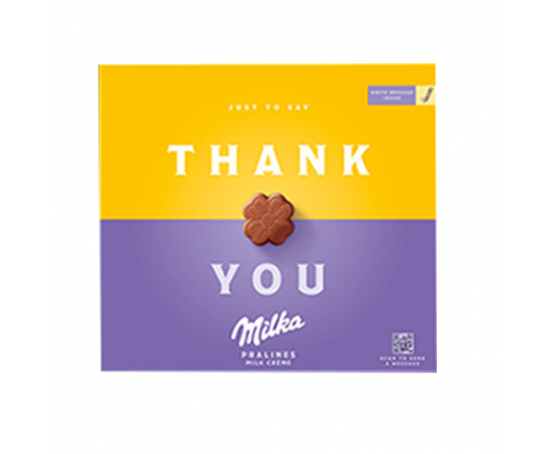 Шоколадови бонбони Милка 110г Благодаря Шоколадови бонбони Милка 110г Благодаря