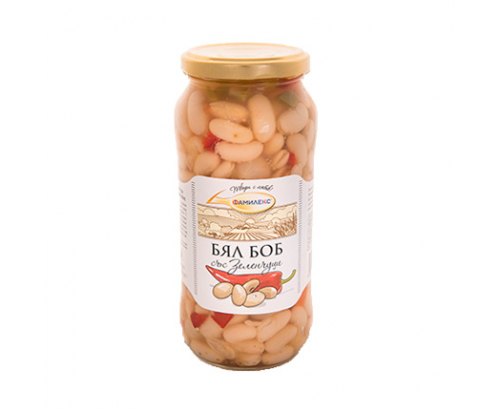 Бял боб със зеленчуци Фамилекс 540г Бял боб със зеленчуци Фамилекс 540г