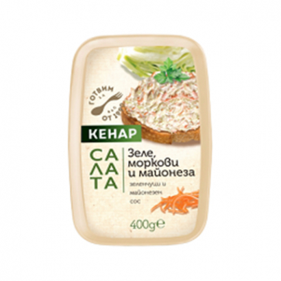 Салата зеле, моркови и майонеза Кенар 400г