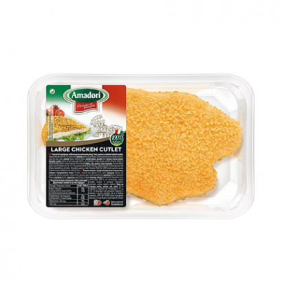 Паниран пилешки шницел Амадори 300г