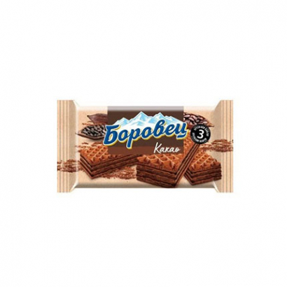 Вафли Боровец 33г С какао