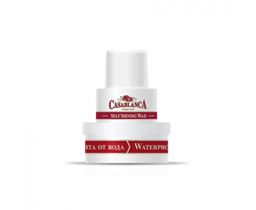 Крем вакса Казабланка 50мл Бяла Крем вакса Казабланка 50мл Бяла