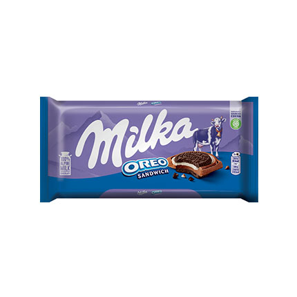 Шоколад Милка 92г Орео Сандвич Шоколад Милка 92г Орео Сандвич