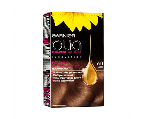 Боя за коса Гарние Олиа 6.0 Светло кафява Боя за коса Гарние Олиа 6.0 Светло кафява