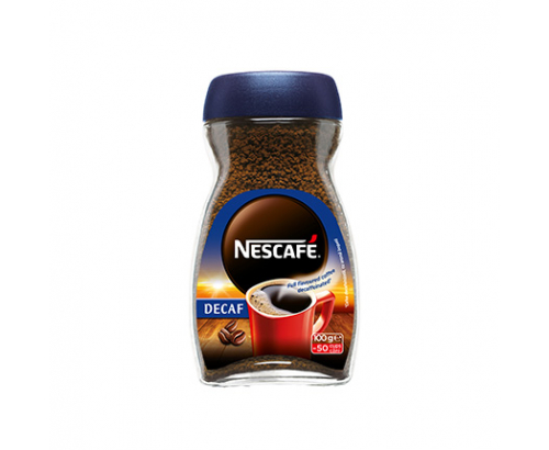 Разтворимо кафе Нескафе Класик 100г Без кофеин