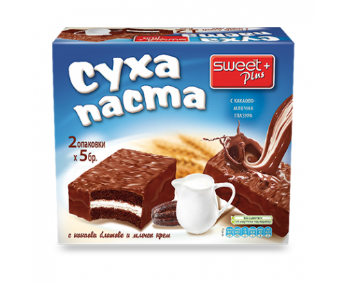 Суха паста Суит Плюс 360г Млечен крем Суха паста Суит Плюс 360г Млечен крем