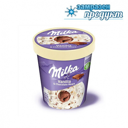 Сладолед Милка 425мл Ванилия шоко