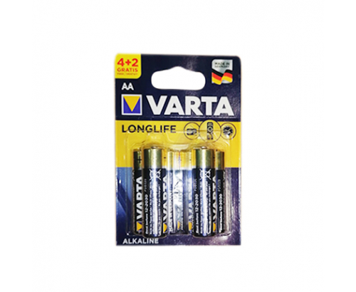 Батерии Варта 4+2бр Алкални АА Батерии Варта 4+2бр Алкални АА