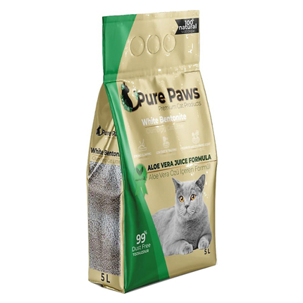 Котешка тоалетна Чисти Лапи 5л Алое вера