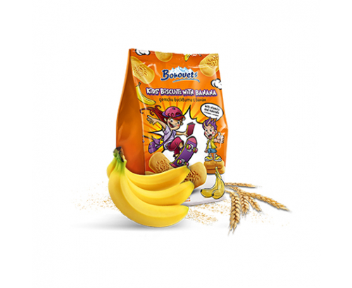 Детски бисквити Боровец 100г Банан Детски бисквити Боровец 100г Банан