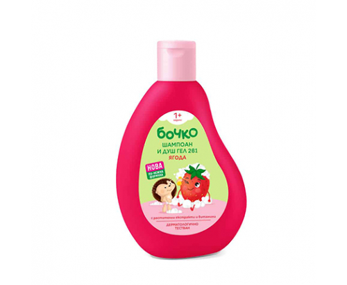 Шампоан Бочко 250мл Ягода Шампоан Бочко 250мл Ягода