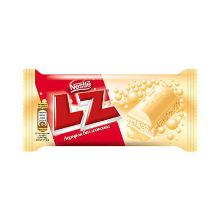 Шоколад LZ 36г Бял