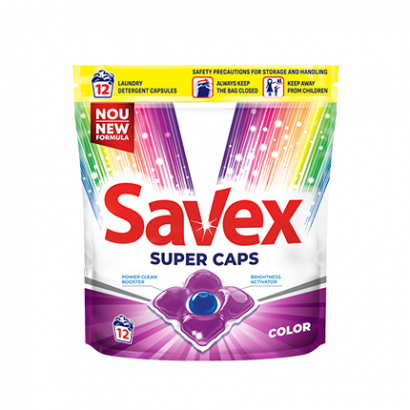 Гел капсули Савекс 12бр За цветно 2в1