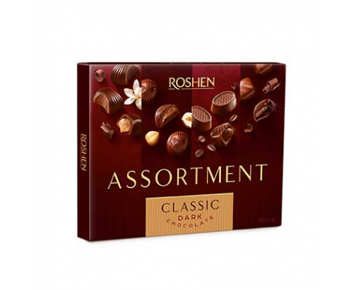 Шоколадови бонбони Рошен 154г 20бр Класик Шоколадови бонбони Рошен 154г 20бр Класик
