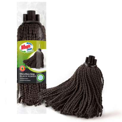 Бърсалка за почистване микрофибър Блек Пауър въже