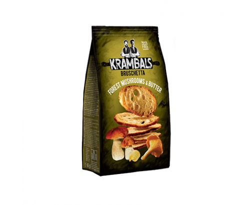 Брускети Крамбалс 70г Горски гъби и масло Брускети Крамбалс 70г Горски гъби и масло