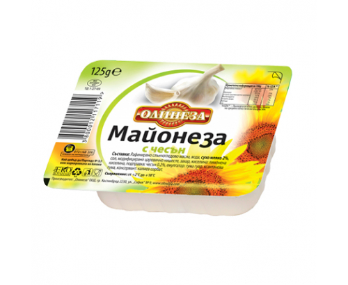 Майонеза Олинеза 125г Чесън Майонеза Олинеза 125г Чесън