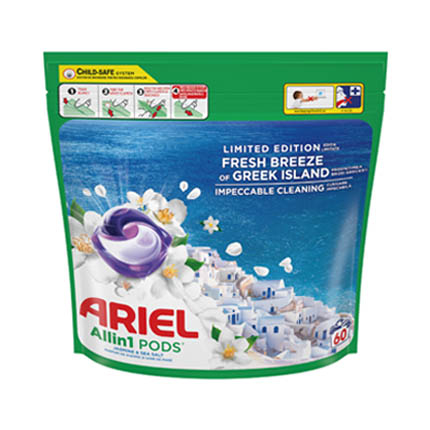 Капсули за пране Ариел 60 пранета Гръцки остров