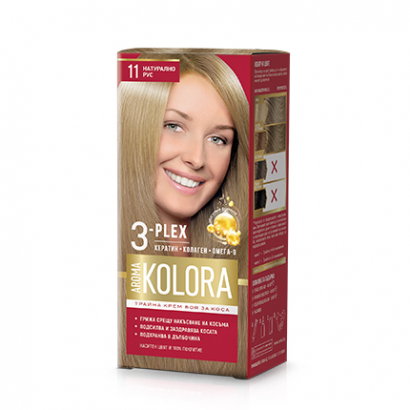 Боя за коса Арома Колор 11 Натурално русо