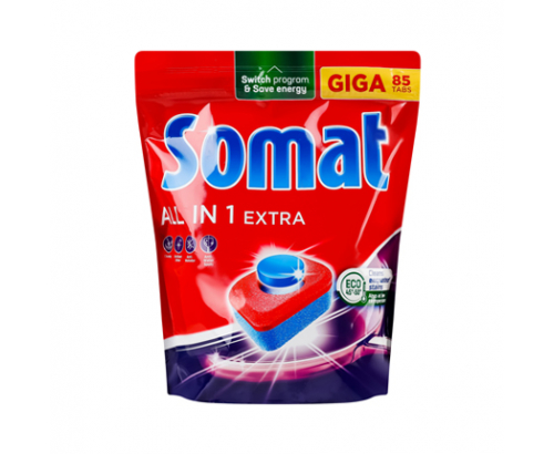 Таблетки за съдомиялна Сомат 85бр Всичко в едно Таблетки за съдомиялна Сомат 85бр Всичко в едно