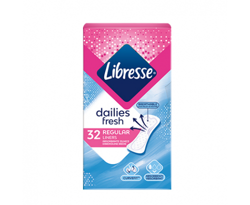 Ежедневни превръзки Либрес 32бр Нормални Ежедневни превръзки Либрес 32бр Нормални