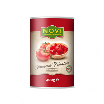Домати на кубчета Нови 400г Италиански