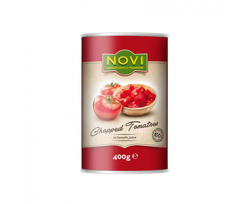 Домати на кубчета Нови 400г Италиански Домати на кубчета Нови 400г Италиански