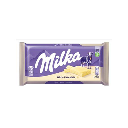Шоколад Милка 90г Бял