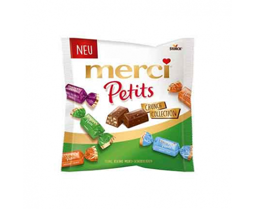 Шоколадови бонбони Мерси Петит 125г Хрупкава Колекция Шоколадови бонбони Мерси Петит 125г Хрупкава Колекция