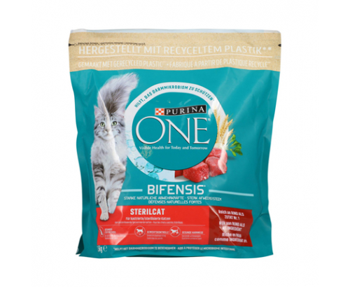 Храна за котки Пюрина Стерил 800г Телешко и пшеница Храна за котки Пюрина Стерил 800г Телешко и пшеница