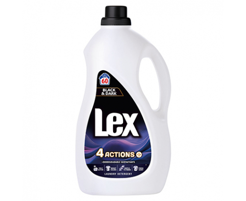 Гел за пране Лекс 3л Черни и тъмни дрехи Гел за пране Лекс 3л Черни и тъмни дрехи