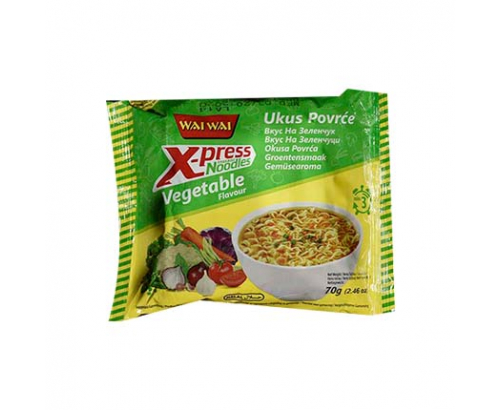 Инстантни спагети Уай Уай Експрес 70г Зеленчуци Инстантни спагети Уай Уай Експрес 70г Зеленчуци
